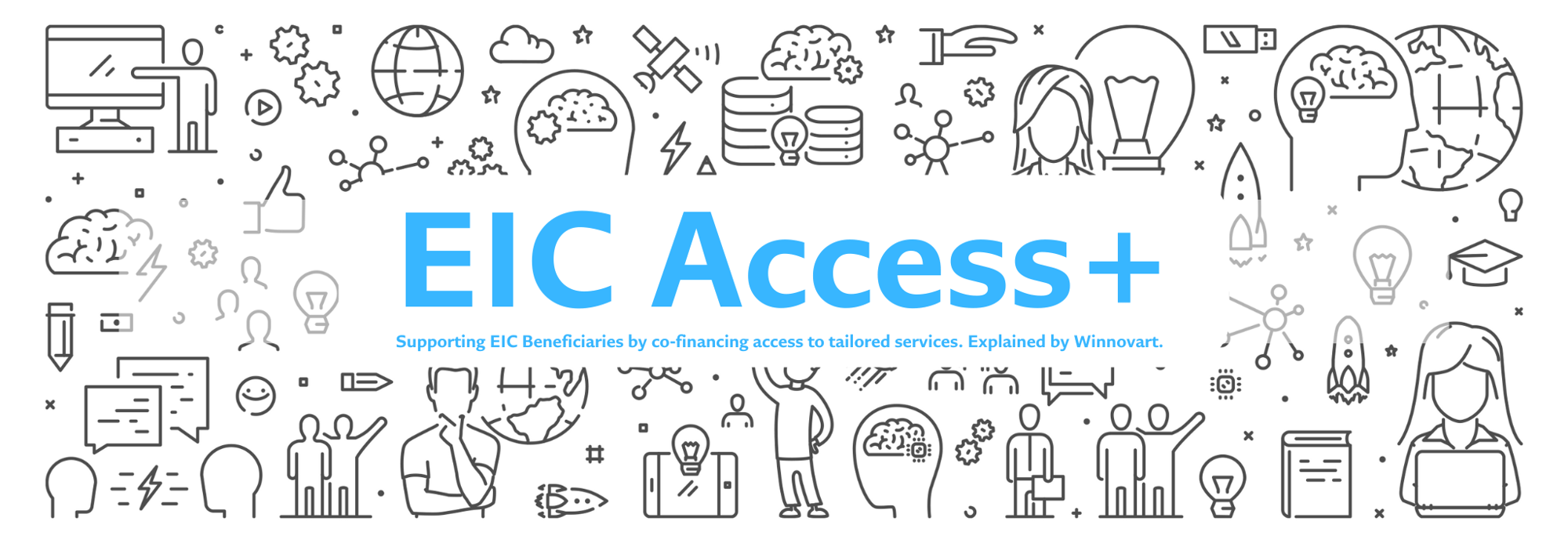 EIC Access+ - How to apply explainer landing page banner