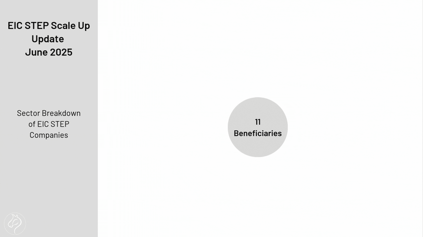 Sector Breakdown of EIC STEP Companies - June Results V2